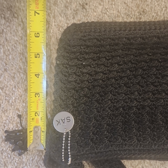 The Sak Black Crochet Crossbody Bag - Picture 12 of 15